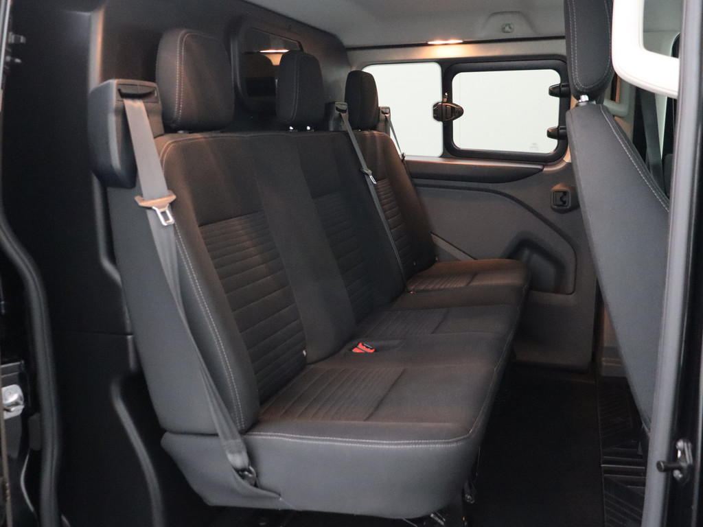 Ford Transit Custom 2.0TDCI 170PK Automaat Dubbele Cabine Lang Limited | Navigatie | Camera | 2xSchuifdeur | Airco | Cruise | Trekhaak 21