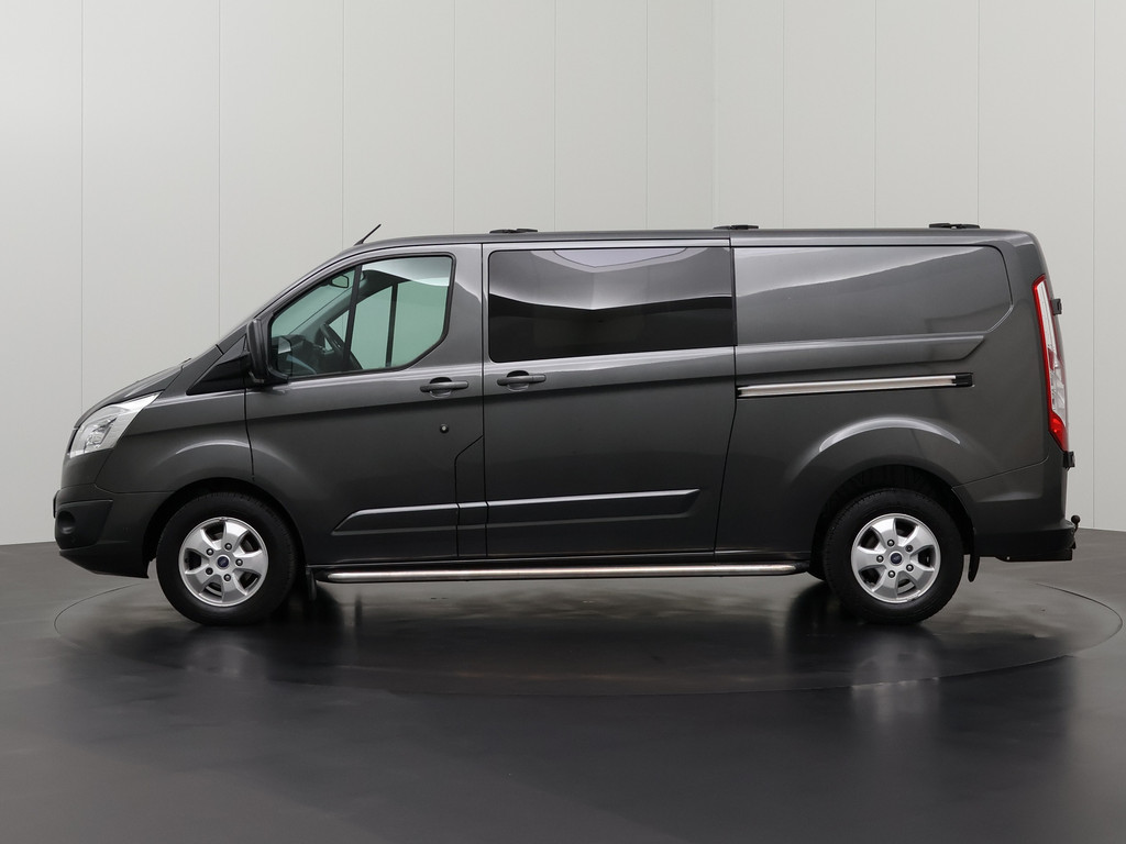 Ford Transit Custom 2.0TDCI 170PK Automaat Dubbele Cabine | Navigatie | Camera | Leder | 2xSchuifdeur | Trekhaak 12