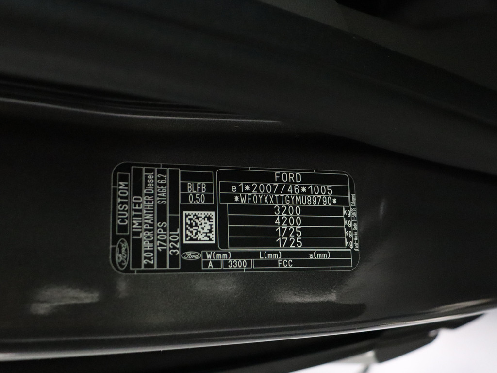 Ford Transit Custom 2.0TDCI 170PK Automaat Lang Limited | 2xSchuifdeur | Multimedia Touchscreen | Camera | 3-Persoons | Trekhaak 21