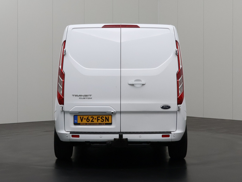 Ford Transit Custom 2.0TDCI 170PK Automaat Lang Limited | Leder | Airco | Multimedia | Camera | Cruise | 3-Persoons 11