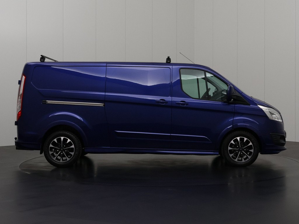 Ford Transit Custom 2.0TDCI 170PK Automaat Lang Sport | Leder | Navigatie | Camera | Airco | Cruise | Trekhaak | Betimmering 13