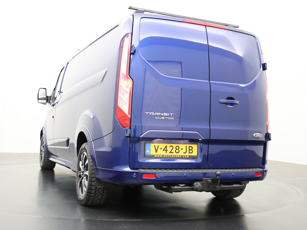 Ford Transit Custom 2.0TDCI 170PK Automaat Lang Sport | Leder | Navigatie | Camera | Airco | Cruise | Trekhaak | Betimmering 19