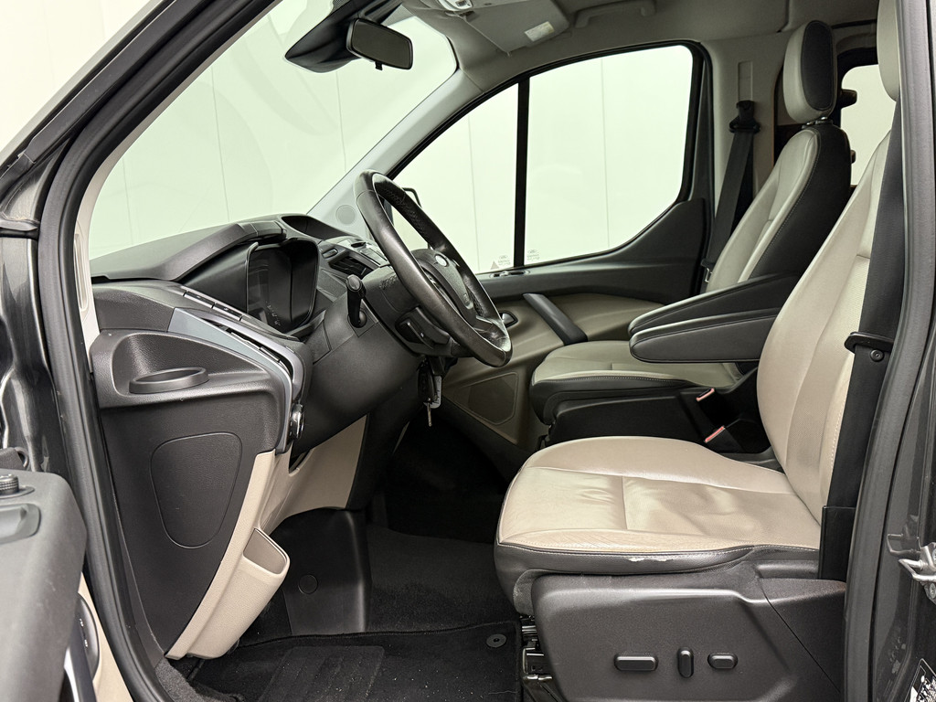 Ford Transit Custom 2.0TDCI 170PK Lang Limited Dubbele Cabine | Leder | Camera | Airco | Cruise | Trekhaak 19