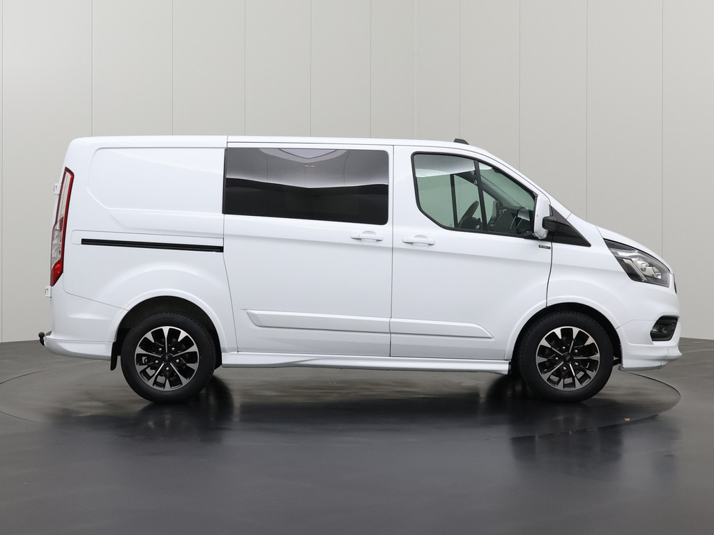 Ford Transit Custom 2.0TDCI 170PK Sport Automaat Dubbele Cabine | 2xSchuifdeur | Leder | Navigatie | Camera | Trekhaak 13