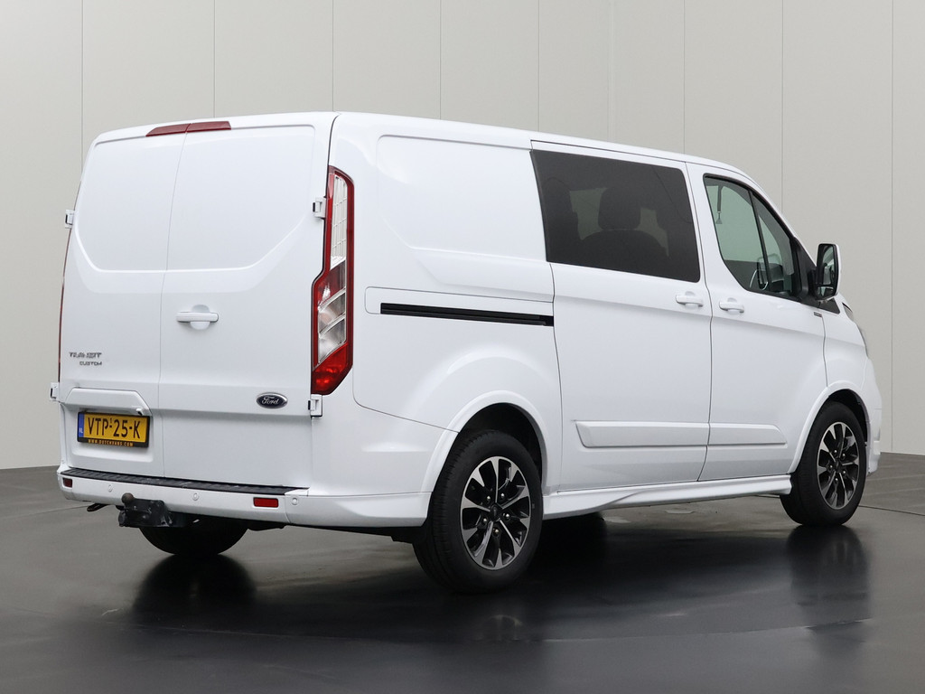 Ford Transit Custom 2.0TDCI 170PK Sport Automaat Dubbele Cabine | 2xSchuifdeur | Leder | Navigatie | Camera | Trekhaak 2