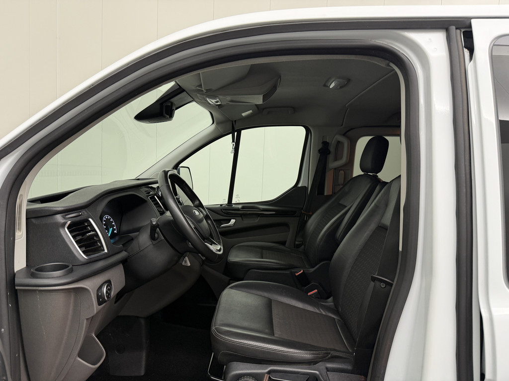 Ford Transit Custom 2.0TDCI 170PK Sport Automaat Dubbele Cabine | 2xSchuifdeur | Leder | Navigatie | Camera | Trekhaak 21