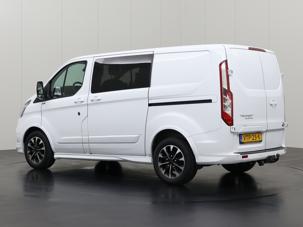 Ford Transit Custom 2.0TDCI 170PK Sport Automaat Dubbele Cabine | 2xSchuifdeur | Leder | Navigatie | Camera | Trekhaak 6