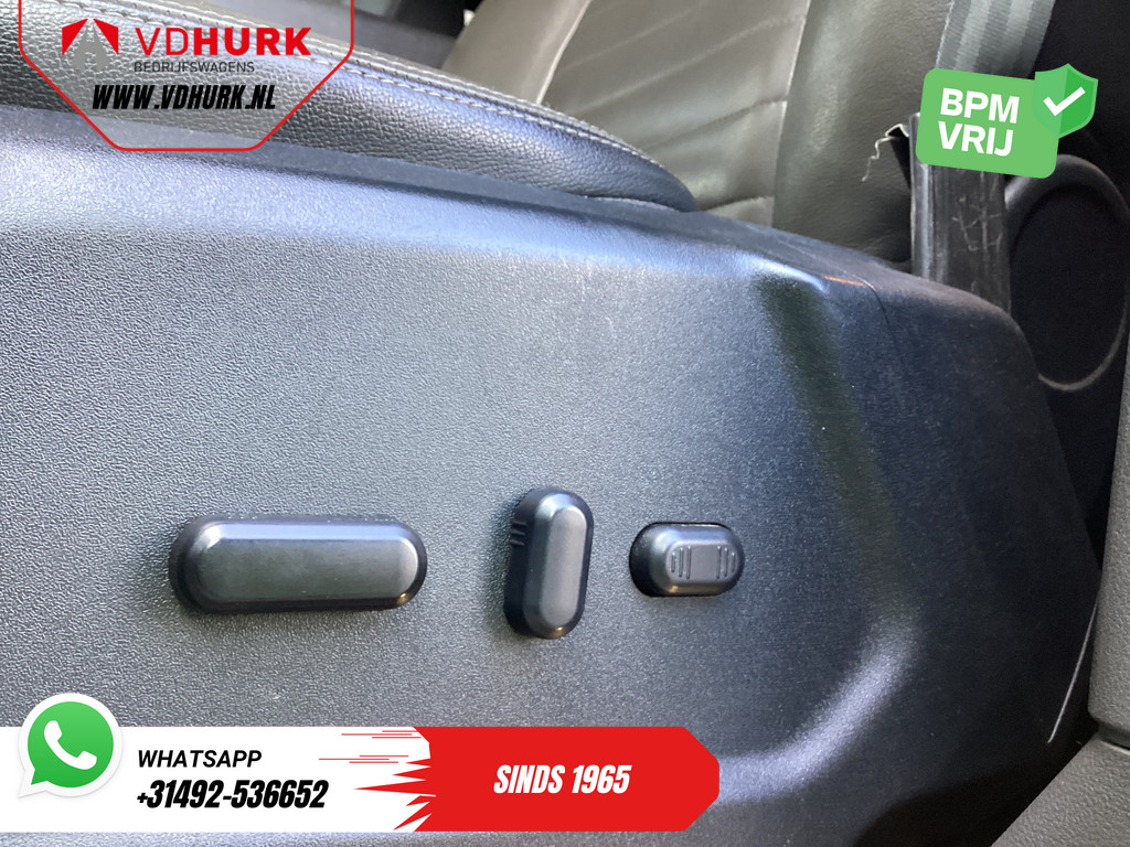 Ford Transit Custom 2.0 TDCI 170 pk Aut. L2 Limited DC Dubbel Cabine EXPORT ONLY Riem V.V/ Adapt.Cruise/ Bi-Xenon/ Leder/ 2xSchuifdeur/ Elek.Stoel/ Carplay/ Stoelverw./ Camera/ Navi/ PDC/ Trekhaak 15