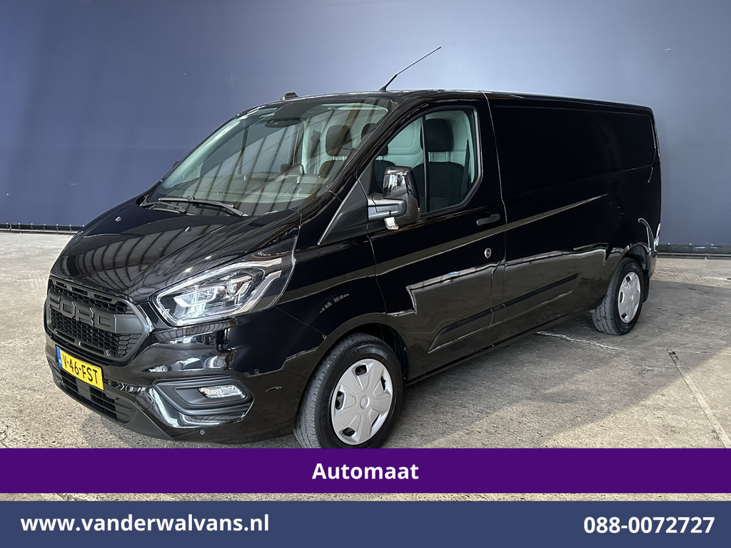 Ford Transit Custom 2.0 TDCI 170pk Automaat L2H1 Euro6 Airco | Adaptieve Cruisecontrol | Navigatie | Apple Carplay parkeersensoren, stoelverwarming, trekhaak, LED 10