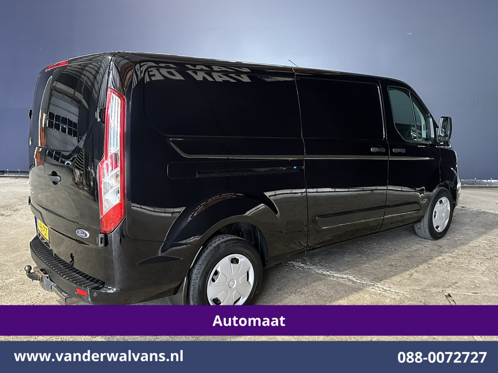 Ford Transit Custom 2.0 TDCI 170pk Automaat L2H1 Euro6 Airco | Adaptieve Cruisecontrol | Navigatie | Apple Carplay parkeersensoren, stoelverwarming, trekhaak, LED 12