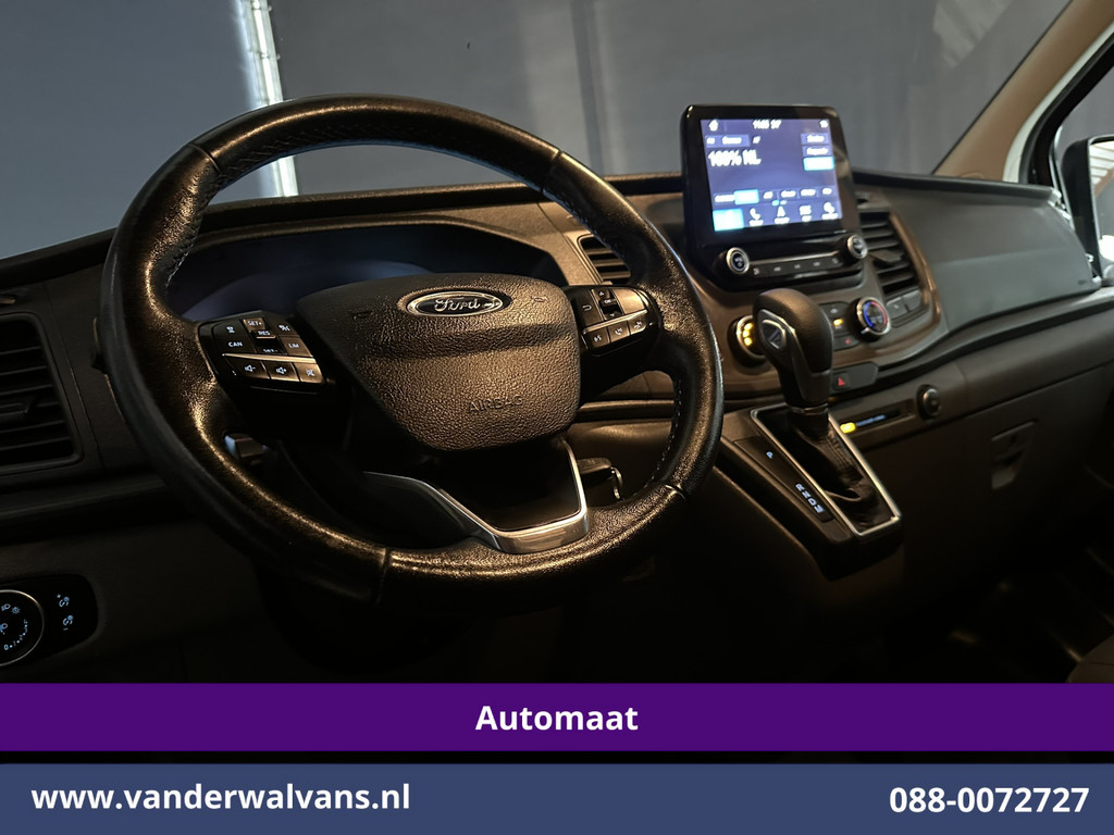 Ford Transit Custom 2.0 TDCI 170pk Automaat L2H1 Euro6 Airco | Adaptieve Cruisecontrol | Navigatie | Apple Carplay parkeersensoren, stoelverwarming, trekhaak, LED 18