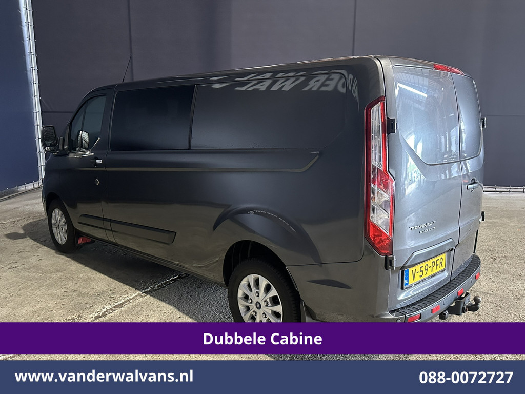 Ford Transit Custom 2.0 TDCI 170pk L2H1 Dubbele Cabine Euro6 Airco | 5-Zits | Camera | LED | Cruisecontrol | 2800kg Trekhaak Stoelverwarming, Verwarmde voorruit, Parkeersensoren 11