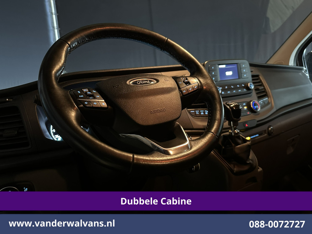 Ford Transit Custom 2.0 TDCI 170pk L2H1 Dubbele Cabine Euro6 Airco | 5-Zits | Camera | LED | Cruisecontrol | 2800kg Trekhaak Stoelverwarming, Verwarmde voorruit, Parkeersensoren 15