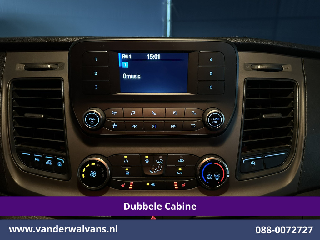 Ford Transit Custom 2.0 TDCI 170pk L2H1 Dubbele Cabine Euro6 Airco | 5-Zits | Camera | LED | Cruisecontrol | 2800kg Trekhaak Stoelverwarming, Verwarmde voorruit, Parkeersensoren 16