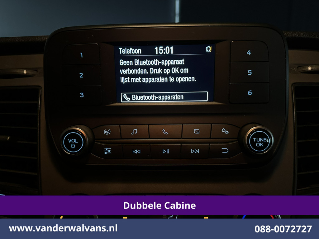 Ford Transit Custom 2.0 TDCI 170pk L2H1 Dubbele Cabine Euro6 Airco | 5-Zits | Camera | LED | Cruisecontrol | 2800kg Trekhaak Stoelverwarming, Verwarmde voorruit, Parkeersensoren 17