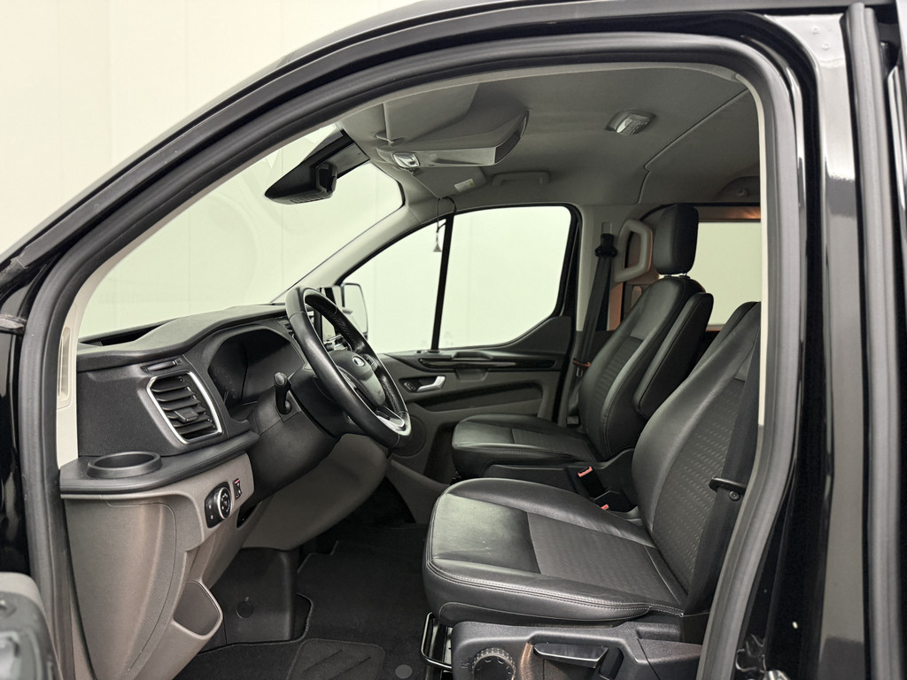 Ford Transit Custom 2.0TDCI 185PK Automaat Dubbele Cabine Sport DC | Multimedia | Camera | Leder | Led | 2x Schuifdeur | Trekhaak 19