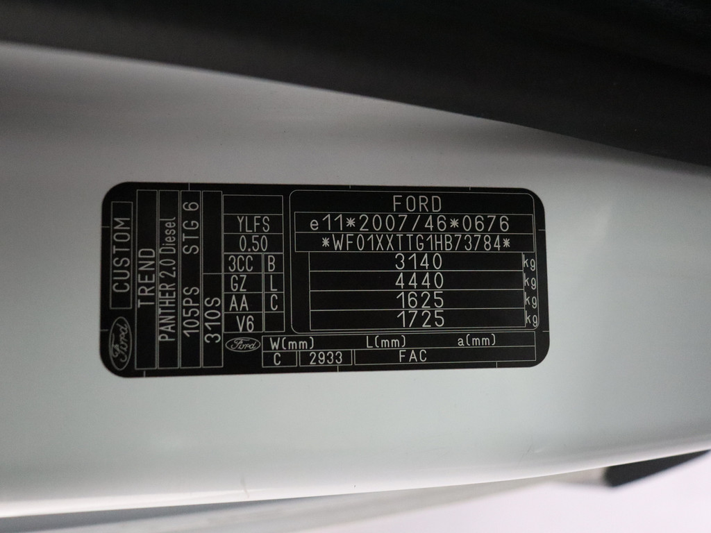 Ford Transit Custom 2.0TDCI 9-Persoons | Personenbus | Kombi | Prijs Incl BTW/BPM EUR 18950,-- | Airco | Cruise | Achterdeuren 21