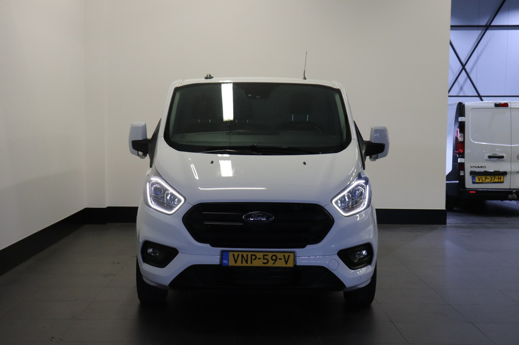 Ford Transit Custom 2.0 TDCI Automaat 2x Schuifdeur L2 EURO 6 - Airco - ACC - Trekhaak - € 16.900,- Excl. 7