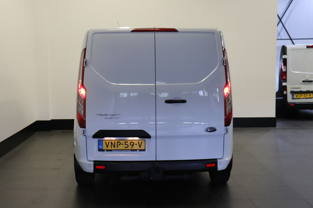 Ford Transit Custom 2.0 TDCI Automaat 2x Schuifdeur L2 EURO 6 - Airco - ACC - Trekhaak - € 16.900,- Excl. 8