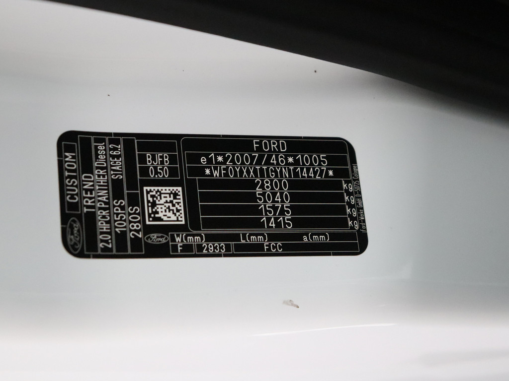 Ford Transit Custom 2.0TDCI Business Multimedia | Navigatie | Airco | 3-Persoons 20