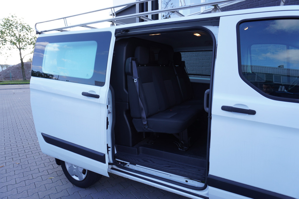 Ford Transit Custom 2.0 TDCI Dubbele Cabine - EURO 6 - Airco - Cruise - PDC - â¬14.900,- Excl. 8