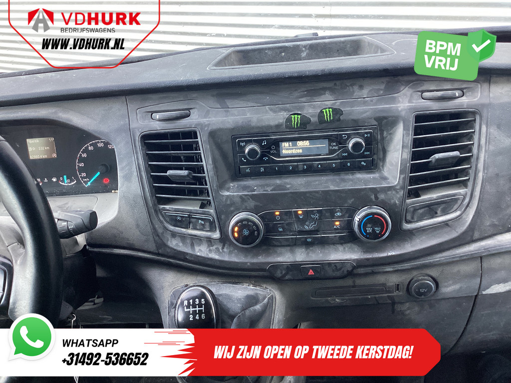 Ford Transit Custom 2.0 TDCI EXPORT NL Auto/ 3 Pers./ Airco/ Cruise/ Sidebars/ PDC/ Trekhaak 12