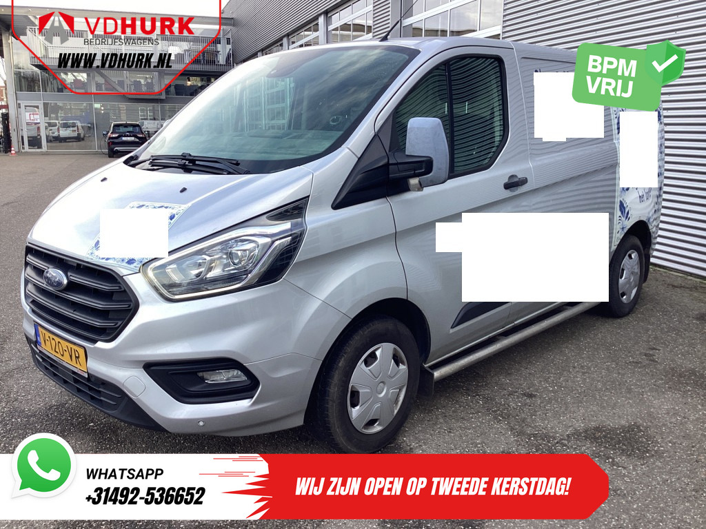 Ford Transit Custom 2.0 TDCI EXPORT NL Auto/ 3 Pers./ Airco/ Cruise/ Sidebars/ PDC/ Trekhaak 8