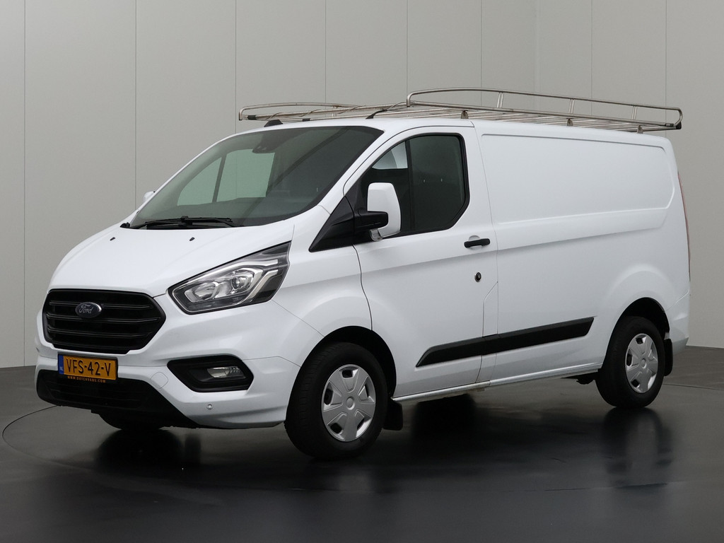 Ford Transit Custom 2.0TDCI Imperiaal | Trekhaak | Kastinrichting | Touchscreen Multimedia | Camera | Airco | Cruise | 3-Persoons 7
