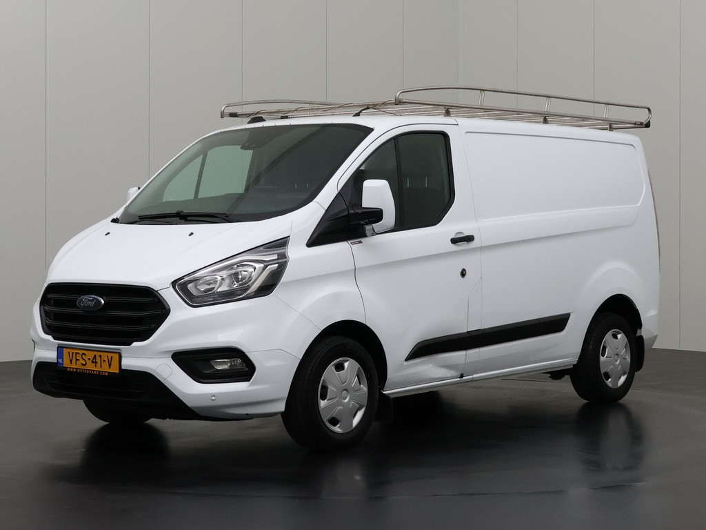 Ford Transit Custom 2.0TDCI Imperiaal | Trekhaak | Multimedia | Camera | 3-Persoons | Airco | Cruise 7