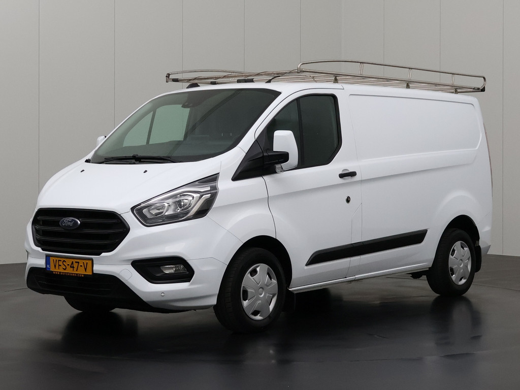 Ford Transit Custom 2.0TDCI Imperiaal | Trekhaak | Multimedia | Kastinrichting | Navigatie | Airco | Cruise | 3-Persoons 7