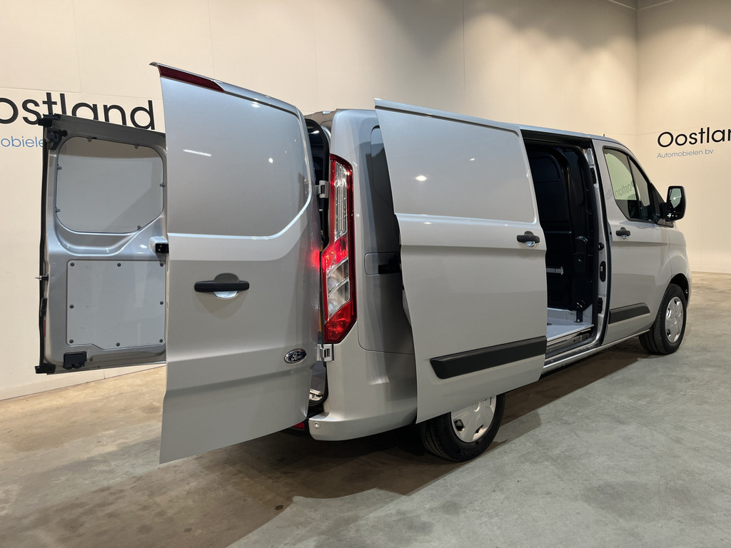 Ford Transit Custom 2.0 TDCI L1H1 130 PK Trend Servicebus / Sortimo Inrichting / Euro 6 / Airco / Cruise Control / Camera / CarPlay / Navigatie / 3-Zits / 21
