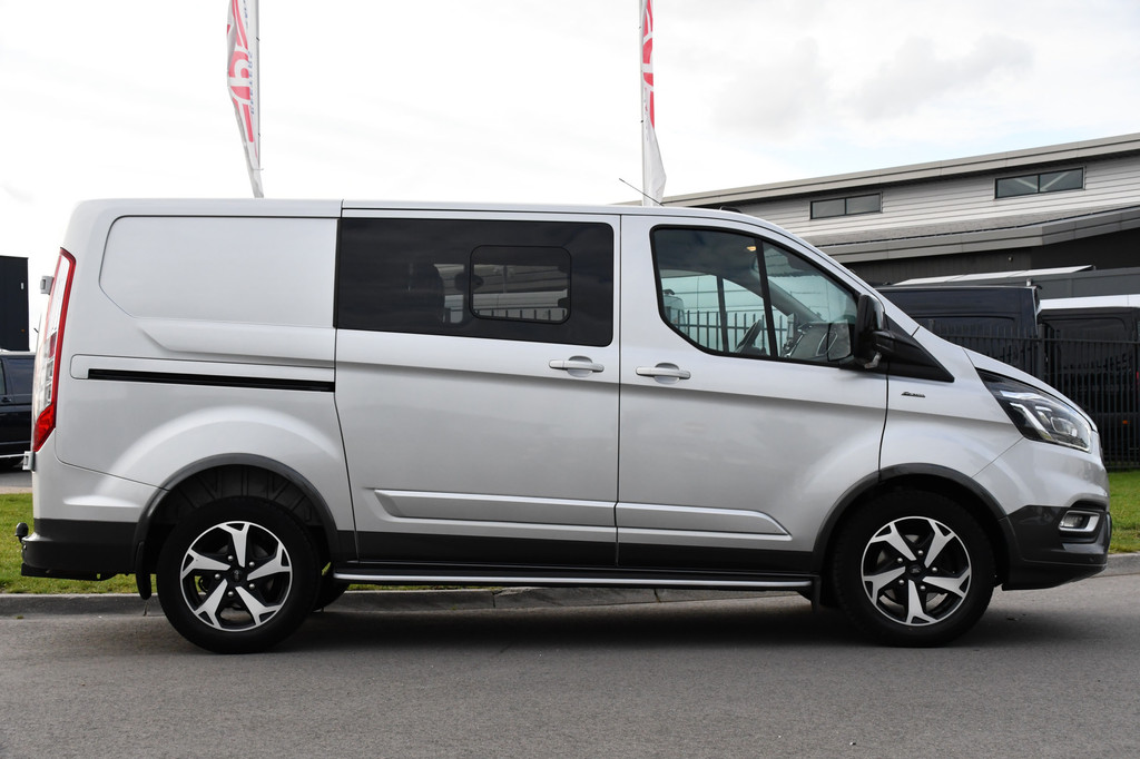 Ford Transit Custom 2.0 TDCI L1H1 Active DC Full Options! Adaptieve Cruise, Camera, Xenon, Carplay, Leder, Automaat, 170pk, Multimedia, Uniek! 10