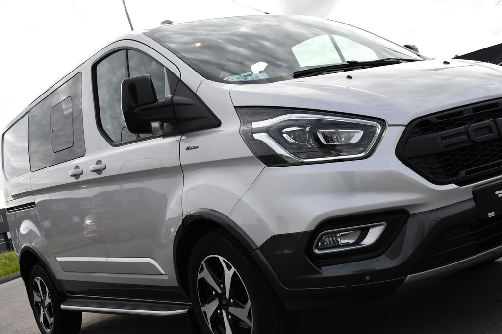 Ford Transit Custom 2.0 TDCI L1H1 Active DC Full Options! Adaptieve Cruise, Camera, Xenon, Carplay, Leder, Automaat, 170pk, Multimedia, Uniek! 18