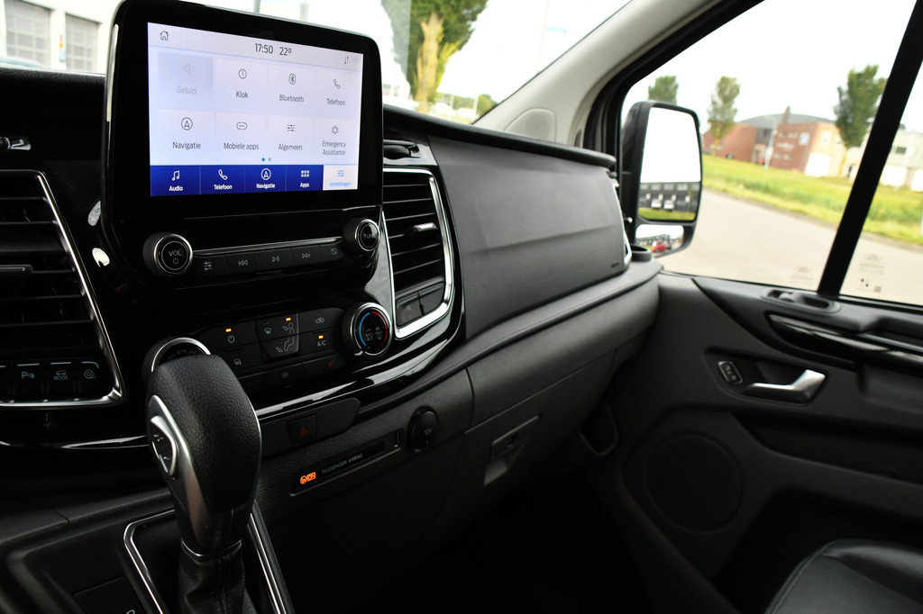 Ford Transit Custom 2.0 TDCI L1H1 Active DC Full Options! Adaptieve Cruise, Camera, Xenon, Carplay, Leder, Automaat, 170pk, Multimedia, Uniek! 19