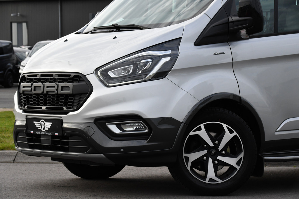 Ford Transit Custom 2.0 TDCI L1H1 Active DC Full Options! Adaptieve Cruise, Camera, Xenon, Carplay, Leder, Automaat, 170pk, Multimedia, Uniek! 7