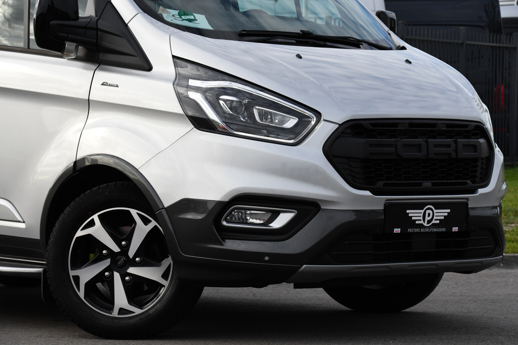 Ford Transit Custom 2.0 TDCI L1H1 Active DC Full Options! Adaptieve Cruise, Camera, Xenon, Carplay, Leder, Automaat, 170pk, Multimedia, Uniek! 8