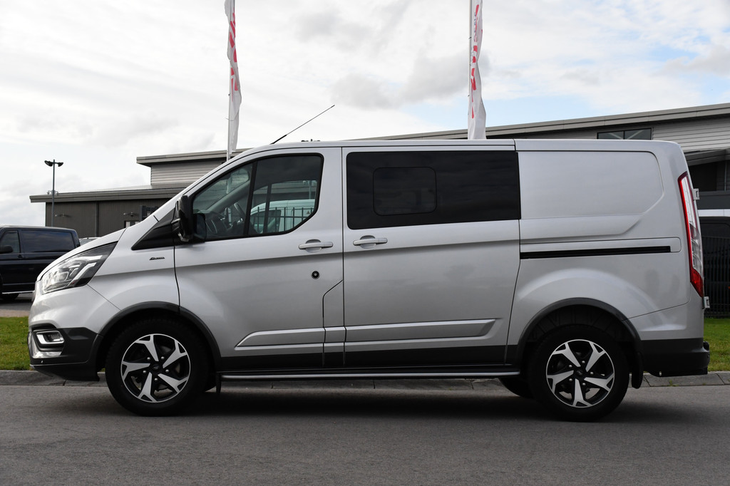 Ford Transit Custom 2.0 TDCI L1H1 Active DC Full Options! Adaptieve Cruise, Camera, Xenon, Carplay, Leder, Automaat, 170pk, Multimedia, Uniek! 9