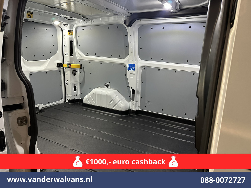 Ford Transit Custom 2.0 TDCI L1H1 Euro6 Airco | Camera | LED | Cruisecontrol | Parkeersensoren Bijrijdersbank, 2500kg trekvermogen 9