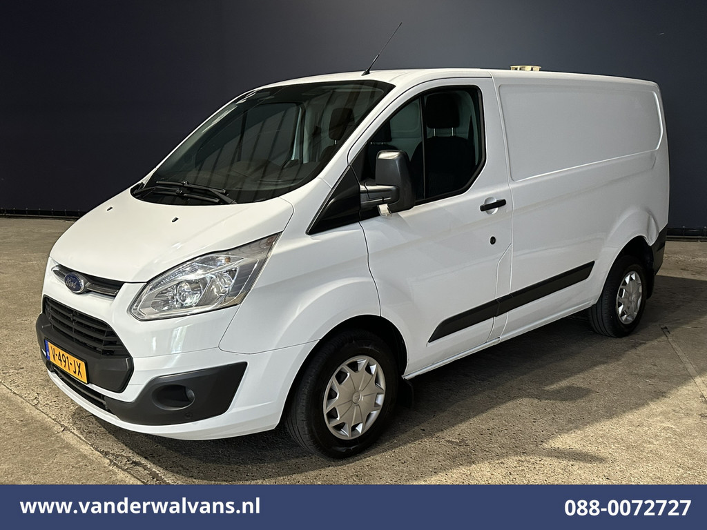 Ford Transit Custom 2.0 TDCI L1H1 Euro6 Airco | Navigatie | Camera | Cruisecontrol | 2350kg Trekhaak bijrijdersbank, parkeersensoren 12
