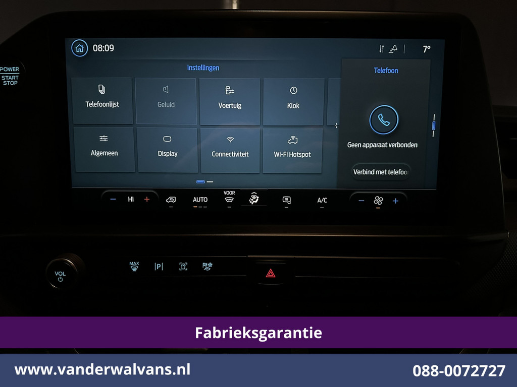 Ford Transit Custom 2.0 TDCI L1H1 Fabrieksgarantie Euro6 Airco | Camera | LED | Apple Carplay | Cruisecontrol Android Auto, Verwarmde voorruit, Parkeersensoren, Bijrijdersbank 16