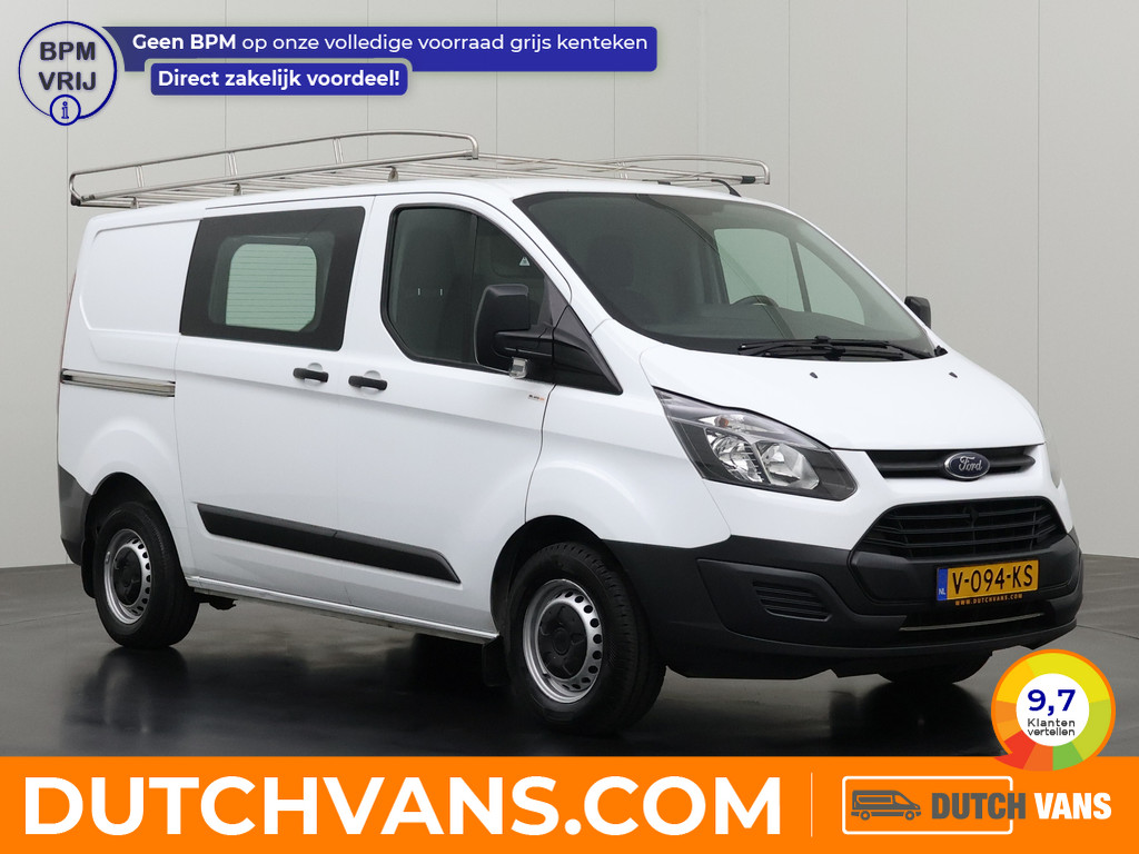 Ford Transit Custom 2.0TDCI L1H1 Imperiaal | Trekhaak | Airco | Cruise | 3-Zits | Betimmering