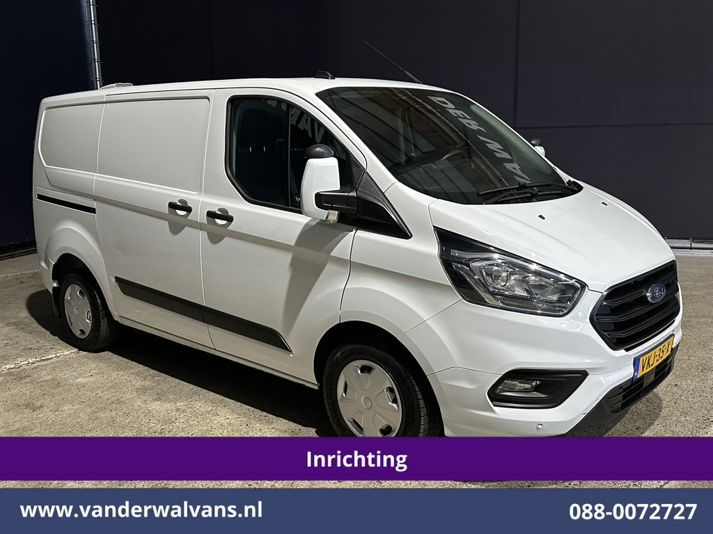 Ford Transit Custom 2.0 TDCI L1H1 Inrichting Euro6 Airco | Camera | LED | Apple Carplay | Android Auto | Cruisecontrol 2500kg trekhaak, Verwarmde voorruit, Parkeersensoren, Bijrijdersbank 10