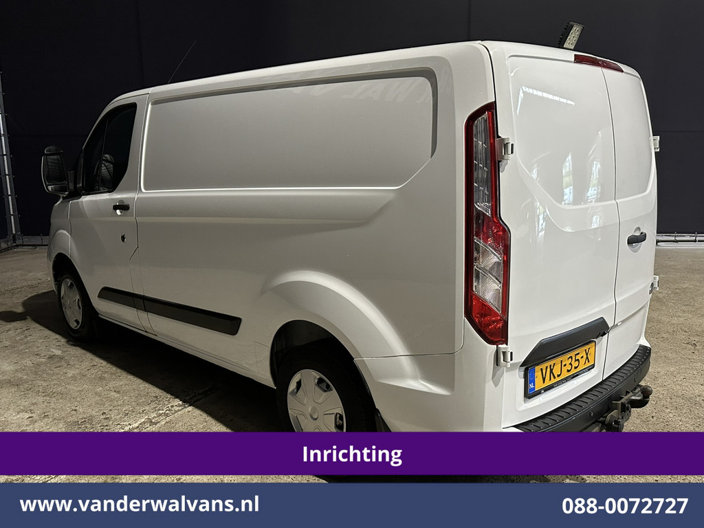 Ford Transit Custom 2.0 TDCI L1H1 Inrichting Euro6 Airco | Camera | LED | Apple Carplay | Android Auto | Cruisecontrol 2500kg trekhaak, Verwarmde voorruit, Parkeersensoren, Bijrijdersbank 11