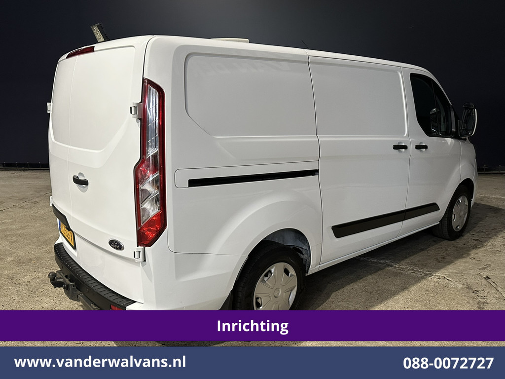 Ford Transit Custom 2.0 TDCI L1H1 Inrichting Euro6 Airco | Camera | LED | Apple Carplay | Android Auto | Cruisecontrol 2500kg trekhaak, Verwarmde voorruit, Parkeersensoren, Bijrijdersbank 12