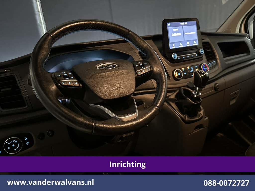 Ford Transit Custom 2.0 TDCI L1H1 Inrichting Euro6 Airco | Camera | LED | Apple Carplay | Android Auto | Cruisecontrol 2500kg trekhaak, Verwarmde voorruit, Parkeersensoren, Bijrijdersbank 17