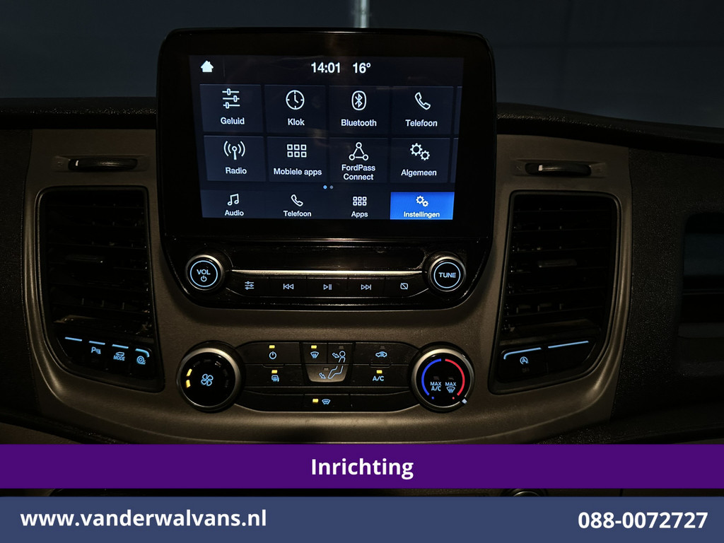 Ford Transit Custom 2.0 TDCI L1H1 Inrichting Euro6 Airco | Camera | LED | Apple Carplay | Android Auto | Cruisecontrol 2500kg trekhaak, Verwarmde voorruit, Parkeersensoren, Bijrijdersbank 19