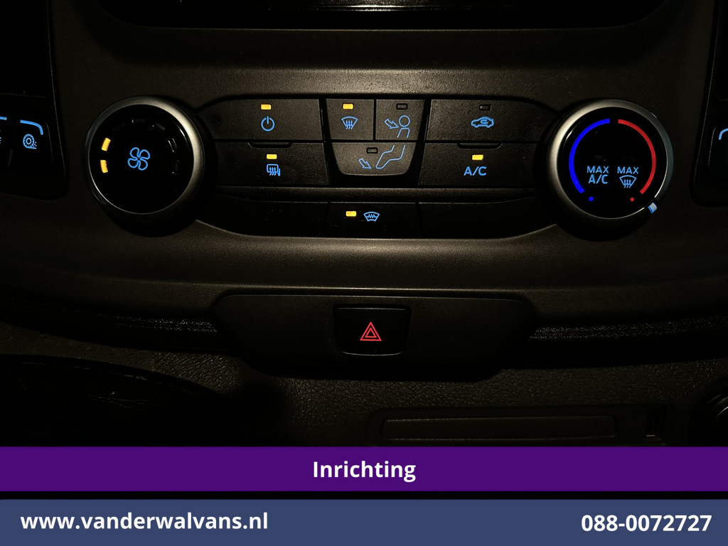 Ford Transit Custom 2.0 TDCI L1H1 Inrichting Euro6 Airco | Camera | LED | Apple Carplay | Android Auto | Cruisecontrol 2500kg trekhaak, Verwarmde voorruit, Parkeersensoren, Bijrijdersbank 7