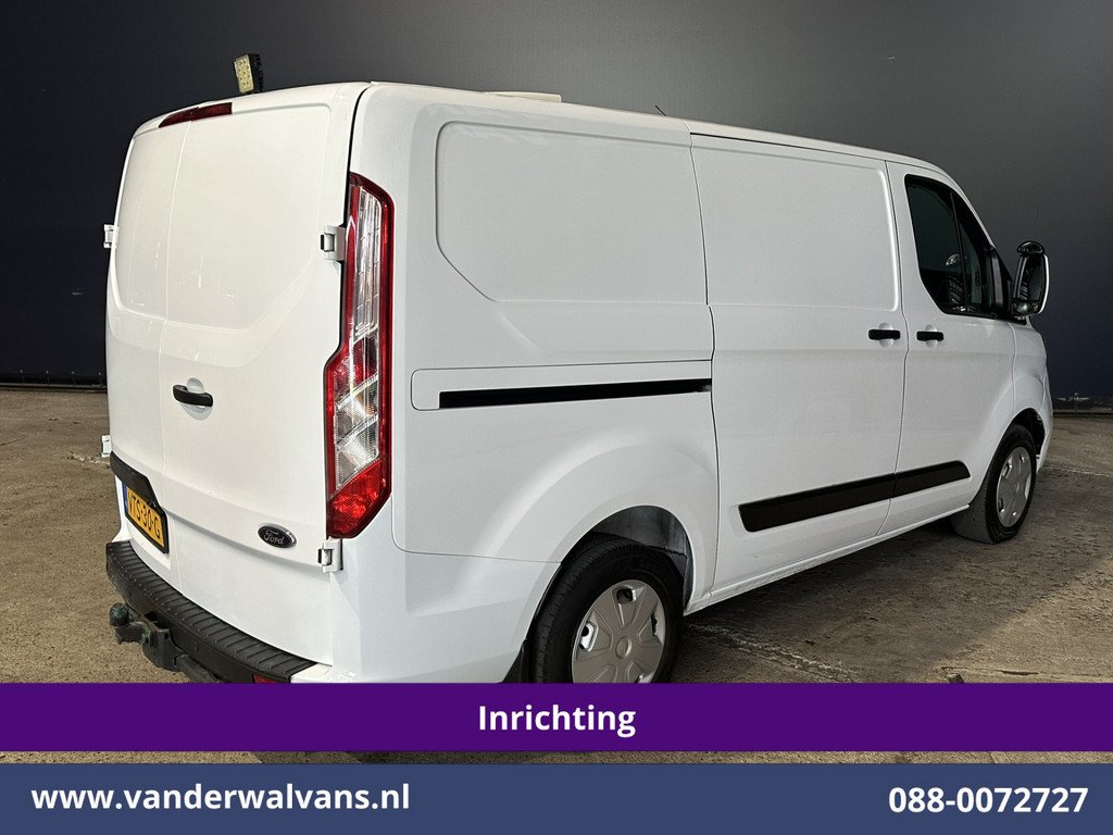 Ford Transit Custom 2.0 TDCI L1H1 Inrichting Euro6 Airco | Camera | LED | Cruisecontrol | Stoelverwarming | 2500kg Trekhaak Verwarmde voorruit, Parkeersensoren, Bijrijdersbank 13