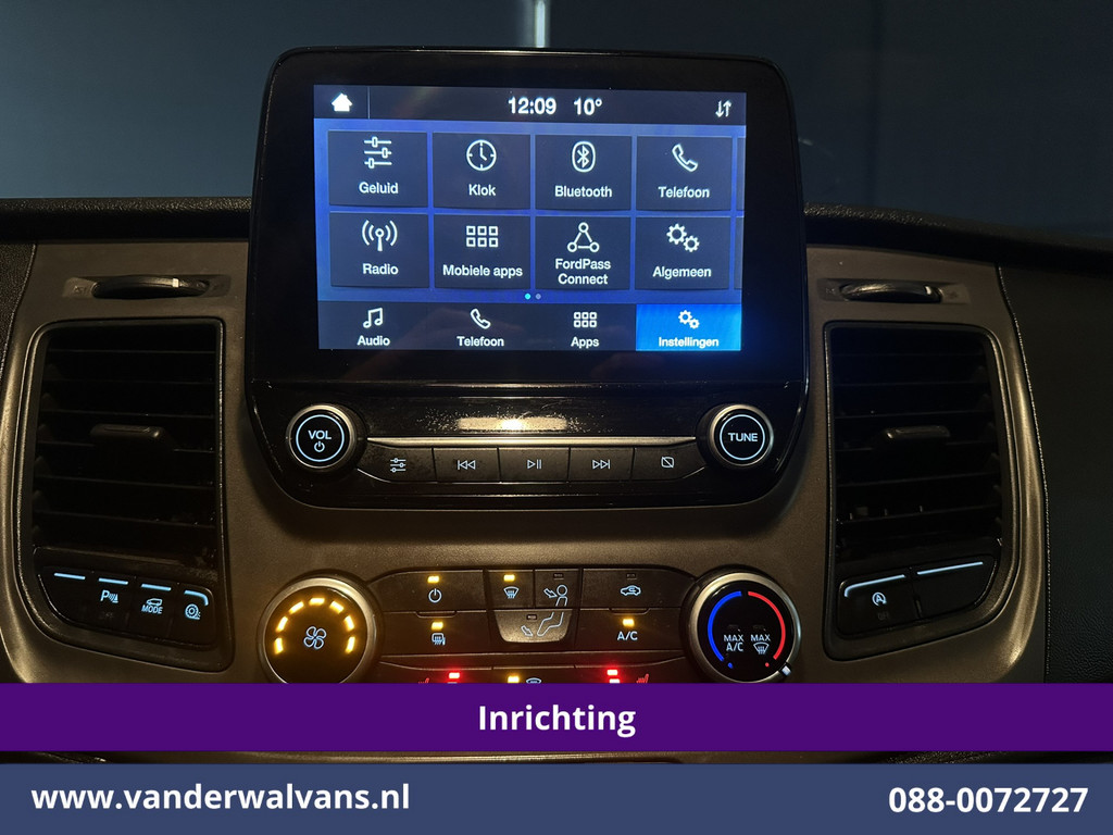 Ford Transit Custom 2.0 TDCI L1H1 Inrichting Euro6 Airco | Camera | LED | Cruisecontrol | Stoelverwarming | 2500kg Trekhaak Verwarmde voorruit, Parkeersensoren, Bijrijdersbank 16