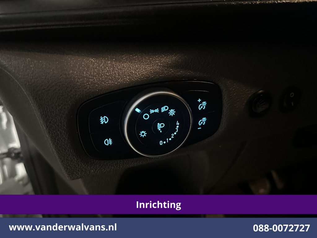 Ford Transit Custom 2.0 TDCI L1H1 Inrichting Euro6 Airco | Camera | LED | Cruisecontrol | Stoelverwarming | 2500kg Trekhaak Verwarmde voorruit, Parkeersensoren, Bijrijdersbank 17